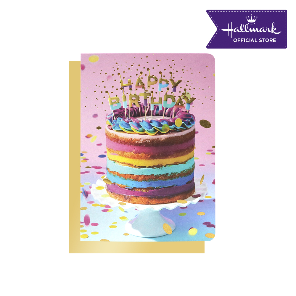 HAPPY BIRTHDAY - CAKE